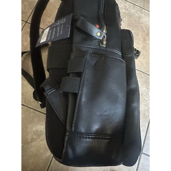 NWT MLB Merchandise Genuine Leather Backpack LA Dodgers Los Angeles Dodgers - Picture 3 of 9